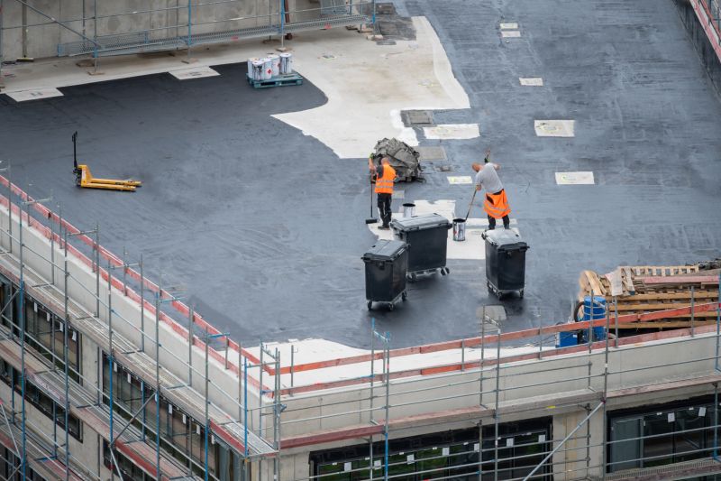 Commercial Flat Roof Installation